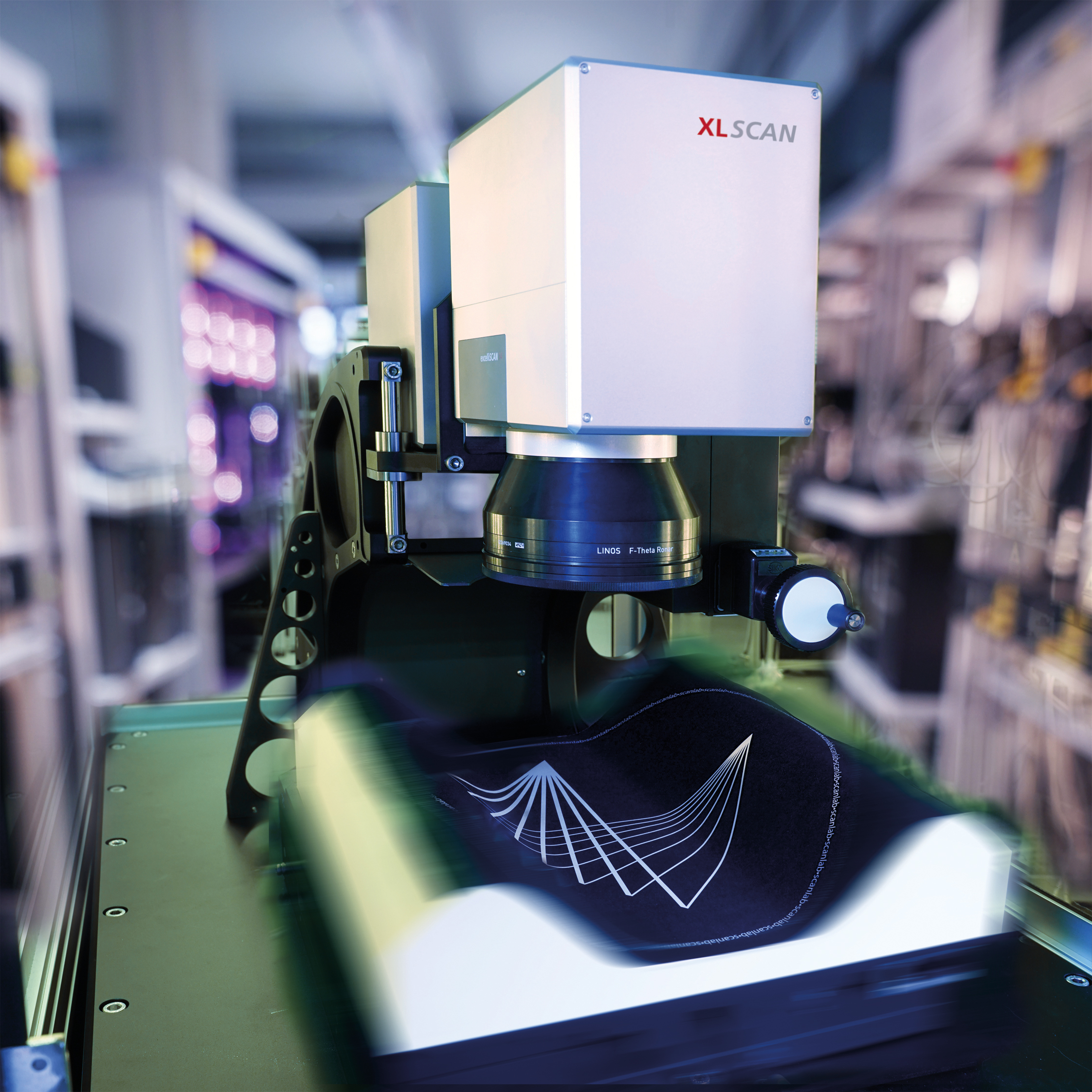Limitless scanning of three-dimensional workpieces