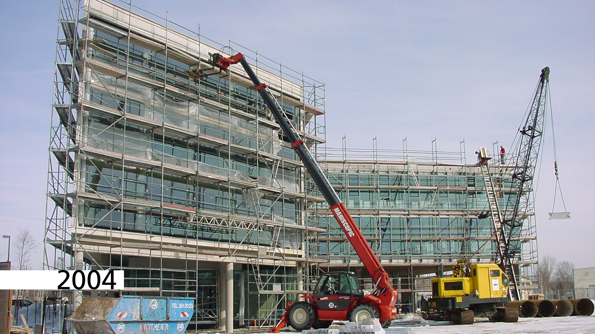 Neubau Firmengebäude im Jahr 2004
