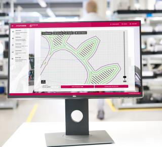 Screenshot SCANmotionControl for additive manufacturing